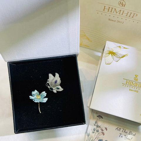 Set Quà HimHip Cài Áo Kèm Túi Hộp Thiệp - 976
