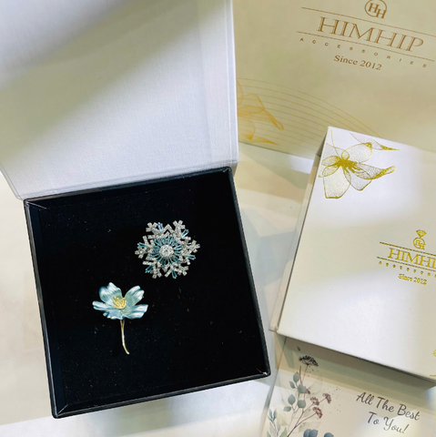 Set Quà HimHip Cài Áo Kèm Túi Hộp Thiệp - 978