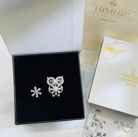 Set Quà HimHip Cài Áo Kèm Túi Hộp Thiệp - 988