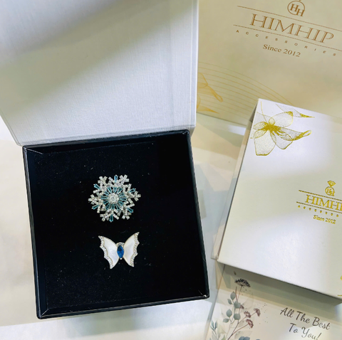 Set Quà HimHip Cài Áo Kèm Túi Hộp Thiệp - 997