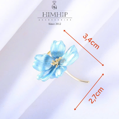 Set Quà HimHip Khuyên Tai & Cài Áo Kèm Túi Hộp Thiệp - 224