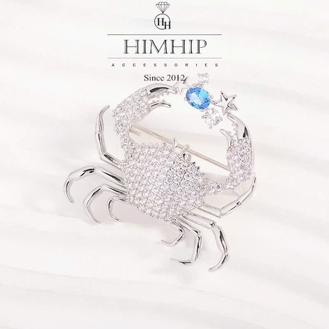 Set Quà HimHip Khuyên Tai & Cài Áo Kèm Túi Hộp Thiệp - 227