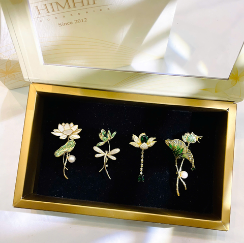 Set Cao Cấp HimHip Sen Xanh 