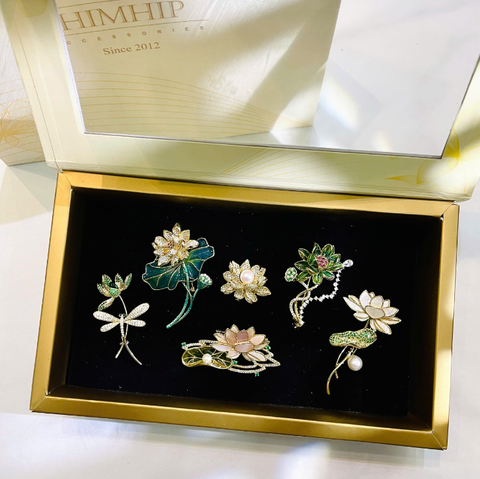 Set Quà HimHip Cài Áo Kèm Túi Hộp Thiệp - 1019