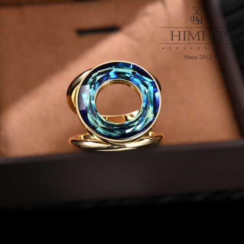 Set Quà HimHip Khăn Lụa Cao Cấp 65*65cm & Cài Khăn Kèm Túi Hộp Thiệp - 744