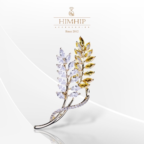 Set Cao Cấp HimHip Cài Áo Kèm Túi Hộp Thiệp - 1047