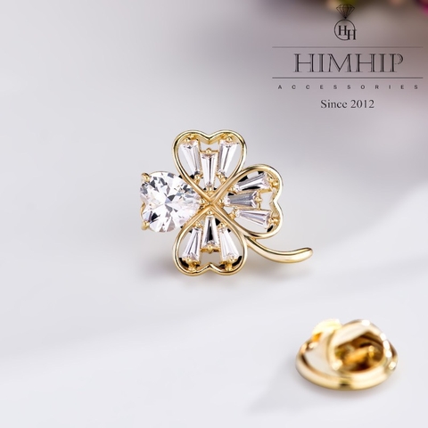 Set Quà Tết HimHip Khăn Lụa Vuông 70*70 & Cài Khăn, Cài Áo Kèm Túi Hộp Thiệp - 364