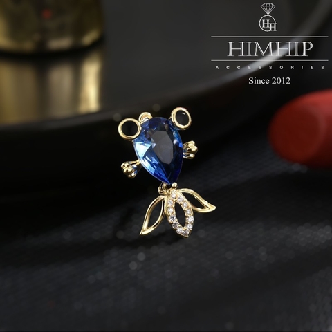 Set Quà HimHip Khăn Lụa Cao Cấp 53*53cm & Cài Áo Kèm Túi Hộp Thiệp - 1141