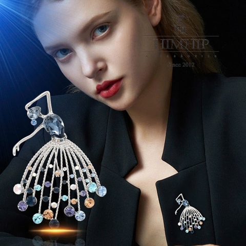 Set Quà 8/3 HimHip Cài Áo Kèm Túi Hộp Thiệp - 1112