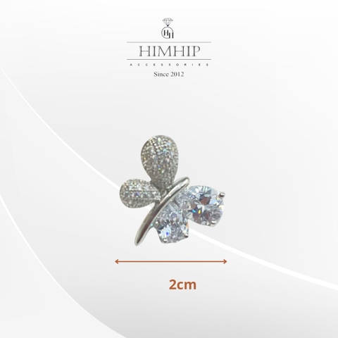 Set Quà 8/3 HimHip Cài Áo Kèm Túi Hộp Thiệp - 1106