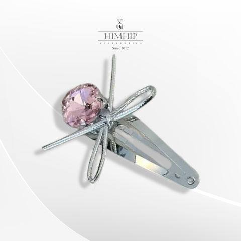 Set Quà Valentine 8/3 HimHip Khuyên Tai & Kẹp Mái Kèm Túi Hộp Thiệp - 293