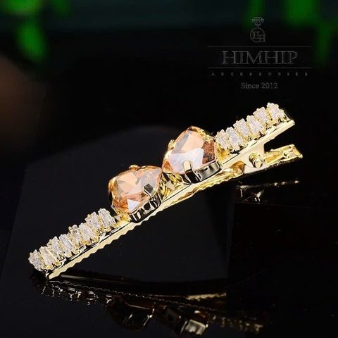 Set Quà 8/3 HimHip Kẹp Bấm & Kẹp Mái Kèm Túi Hộp Thiệp - 112