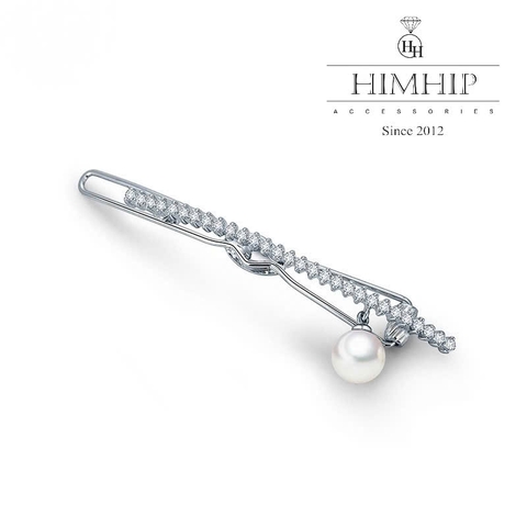 Set Quà Valentine 8/3 HimHip Khuyên Tai, Cài Áo & Kẹp Mái Kèm Túi Hộp Thiệp - 1181
