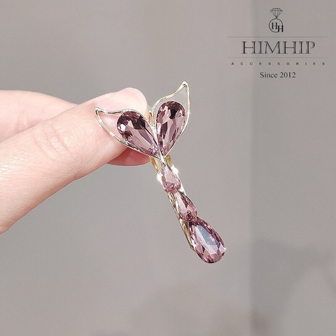 Set Quà Valentine 8/3 HimHip Kẹp Mái & Cài Áo Kèm Túi Hộp Thiệp - 101