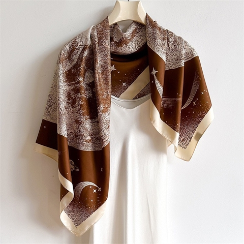 Khăn Lụa Cotton Khổ Vuông 90*90cm - 38