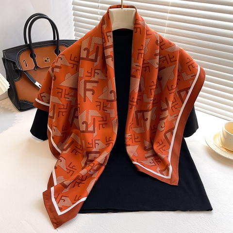 Khăn Lụa Cotton Khổ Vuông 90*90cm - 39