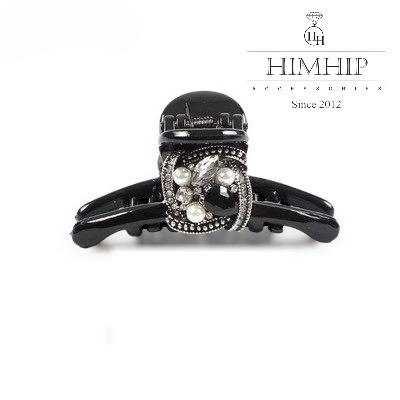 Kẹp Càng Cua HimHip Composite Mix Đá, Hạt Giả Trai Dáng Ngắn Thanh Lịch 2x5,5cm