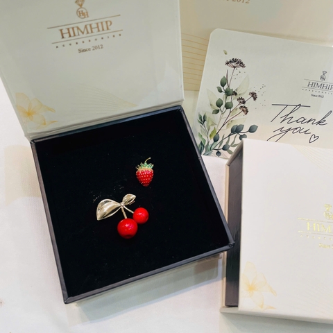 Set Quà Valentine 8/3 Himhip Cherry Ngọt Ngào Kèm Túi Hộp Thiệp - 47