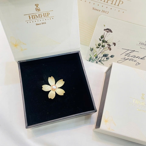 Set Quà Tặng Himhip Cài Áo Kèm Túi Hộp Thiệp - 402