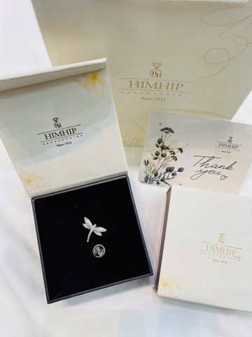 Set Quà Tặng HimHip Cài Áo Kèm Túi Hộp Thiệp - 689