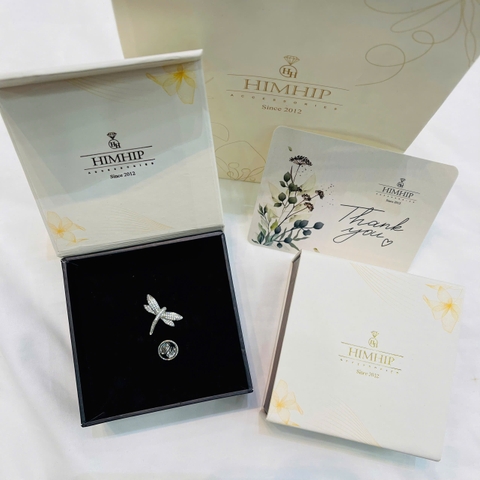 Set Quà Tặng HimHip Cài Áo Kèm Túi Hộp Thiệp - 689
