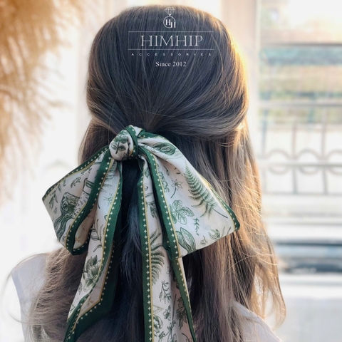 Khăn Lụa Tuban Lụa 125x7.4cm HimHip Khăn Thắt Túi Quà Tặng Khăn