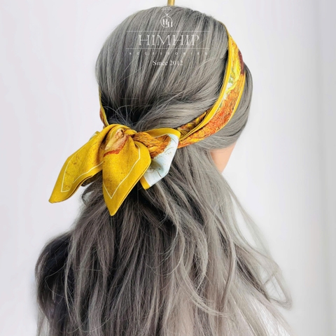 Khăn Tuban Lụa 6.5*126cm Nhiều Size