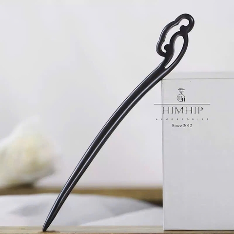 Trâm Cài HimHip Độc Mộc Thanh Yên Kèm Hộp 18.5cm