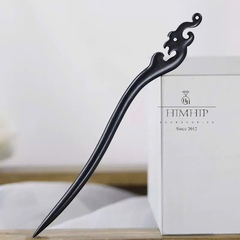 Trâm Cài HimHip Độc Mộc Thanh Yên Kèm Hộp 18.5cm