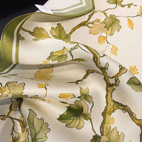 Khăn Lụa Cao Cấp HimHip 53x53cm Khăn Quàng Quà Tặng Khăn - 70