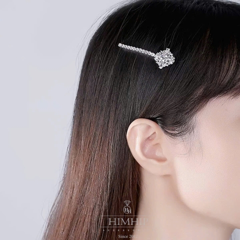 Kẹp Mái HimHip HKCC Ánh Sao Băng Lấp Lánh 6.3x2cm