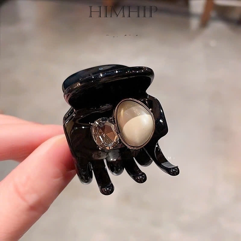 Kẹp Càng Cua HimHip Composite Hạt Đá Tam Giác Gắn Tròn Phale 3.x4cm