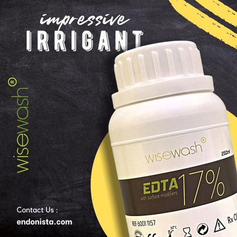 Dung dịch bơm rửa nội nha WiseWash® EDTA 17% (250ml)