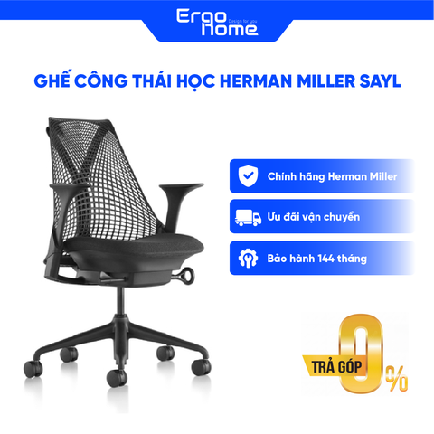 Ghế công thái học Herman Miller Sayl - BH 12 năm