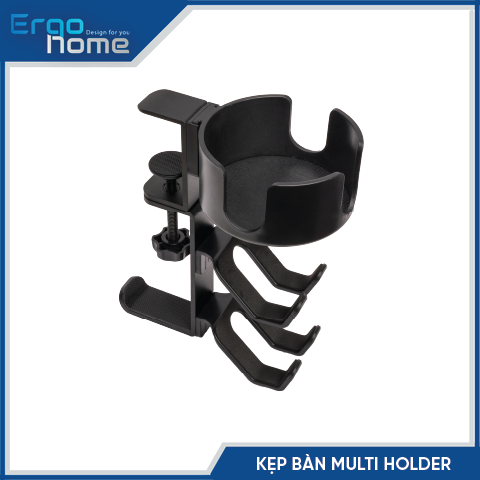 UPGEN Multi Holder – Giá Đỡ Kẹp Bàn Đa Năng 4 Trong 1: Tối Ưu Hóa Không Gian Làm Việc Và Giải Trí