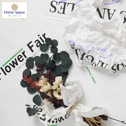 Giấy Kraft Trắng Flower Fair-GSO