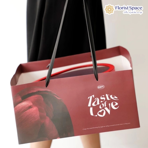 Túi Giấy Vuông Đựng Quà - Trái Cây