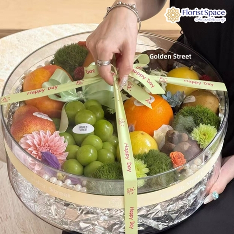 Hộp Acrylic Tròn Trong Suốt - 3 Cái/Set