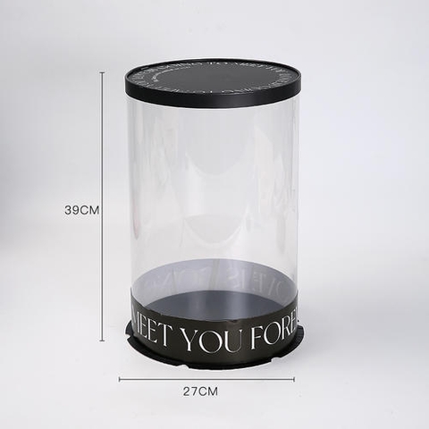 Hộp Trụ Tròn Acrylic - GSO - 1 Cái