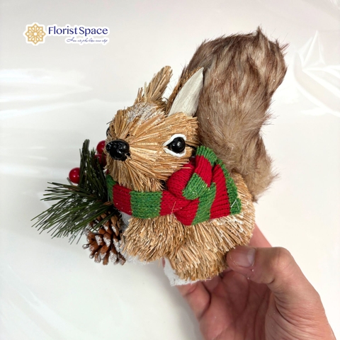 Dây Treo Giáng Sinh - Hàng Thủ Công - Hình Sóc- MC