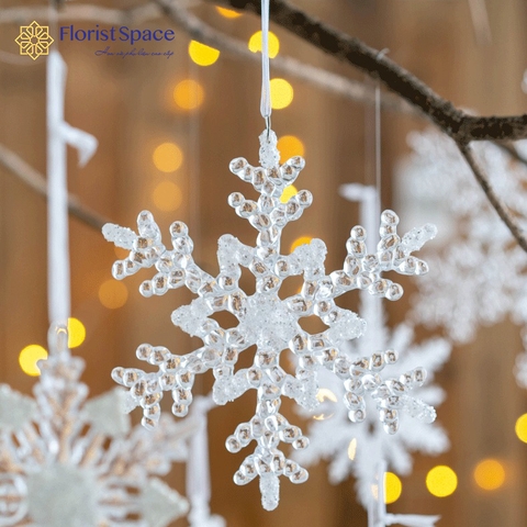 Bông Tuyết Acrylic 14 - 16cm - MC - GSO