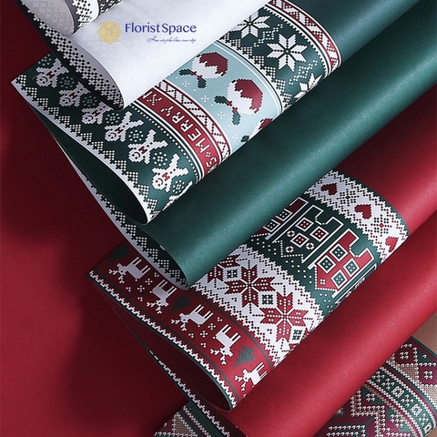 Giấy Họa Tiết Giáng Sinh 001 - MC - GSO