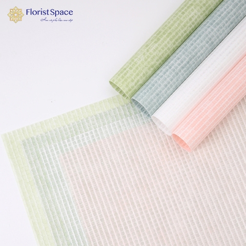 Vải Lụa Lớp Caro - 002