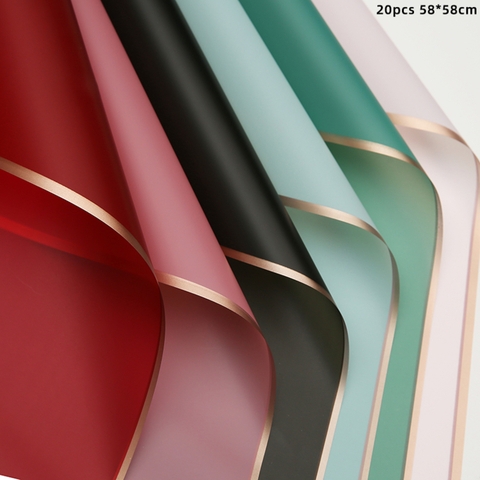 Giấy Bóng Mờ Viền Vàng Đồng-GSO