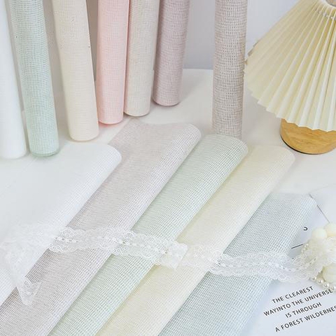 Vải Lụa Lớp Caro - 001