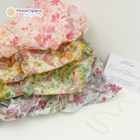 Giấy Nến Họa Tiết Hoa