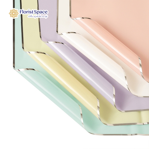 Giấy Bóng Kiếng Viền Bạc-GSO