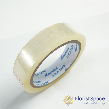 Băng Keo Trong 2.4cm - Lõi 7.5cm - 12 cuộn/cây - KCK