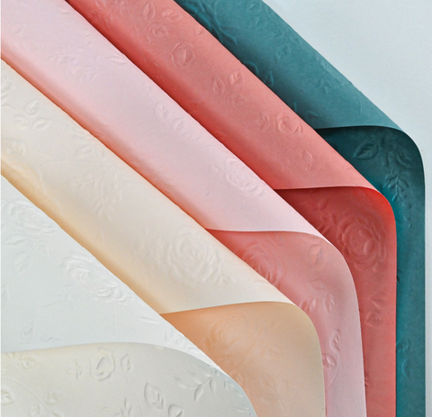 Giấy Họa Tiết Hoa 3D - 001-GSO