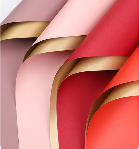 Giấy Bóng Mờ 1 Mặt Vàng Đồng-GSO